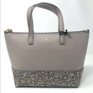 Kate Spade Greta Court Ina Cityscape Grey Glitter